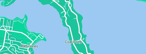 Map showing the location of Seal-A-Fridge (South Coast) in Coal Point, NSW 2283