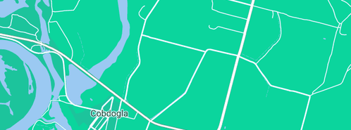 Map showing the location of Cobdogla Primary School in Cobdogla, SA 5346