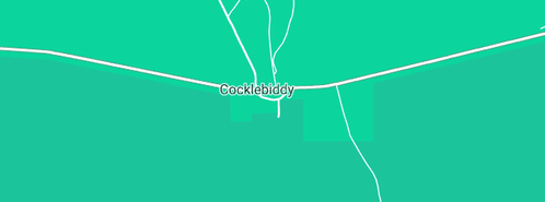 Map showing the location of Cocklebiddy Roadhouse. in Cocklebiddy, WA 6443