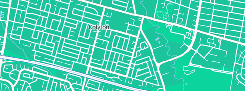 Map showing the location of Gel Constructions in Colyton, NSW 2760
