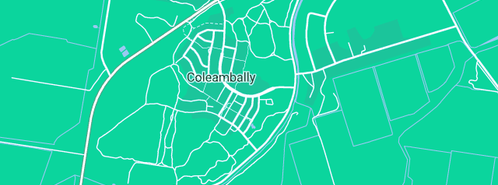 Map showing the location of Combined Agwork in Coleambally, NSW 2707
