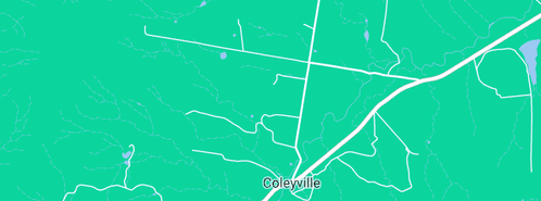 Map showing the location of Kennallywood Equine Rehab in Coleyville, QLD 4307
