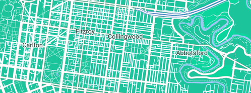 Map showing the location of Webitecture in Collingwood, VIC 3066