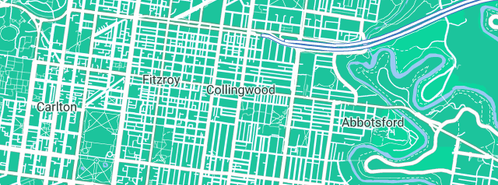 Map showing the location of Nava Hire in Collingwood North, VIC 3066