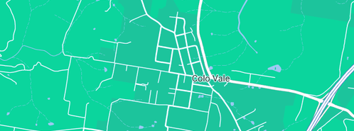 Map showing the location of Waterproofing Technician - Nick Talbert in Colo Vale, NSW 2575