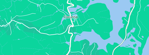 Map showing the location of Air Conditioning Installation Narooma in Corunna, NSW 2546