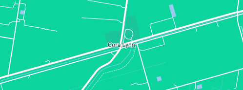 Map showing the location of GMT Trading Pty Ltd in Cora Lynn, VIC 3814