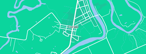 Map showing the location of Coraki Carpet Cleaning in Coraki, NSW 2471