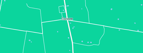 Map showing the location of Kardina Mills in Coreen, NSW 2646
