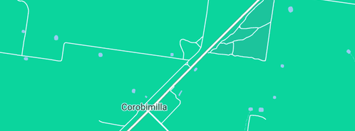 Map showing the location of Wollundry Landscapes in Corobimilla, NSW 2700