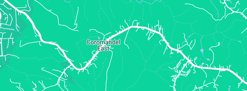 Map showing the location of Lawrence Muzzatti in Coromandel East, SA 5157