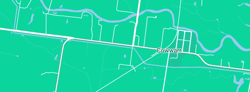 Map showing the location of Cowwarr Motors in Cowwarr, VIC 3857