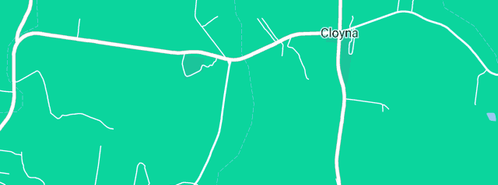 Map showing the location of South West Cypress in Cloyna, QLD 4605