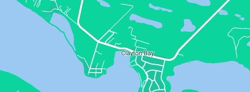 Map showing the location of Balodis Plumbing Services in Clayton Bay, SA 5256