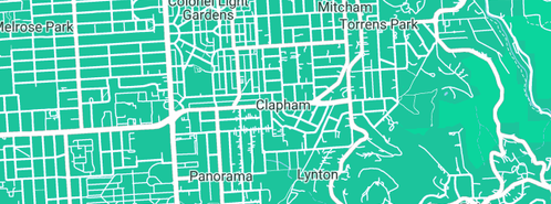 Map showing the location of United in Love in Clapham, SA 5062