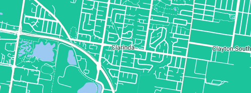 Map showing the location of A Small Shed Plus in Clarinda, VIC 3169