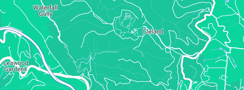 Map showing the location of Cleland Conservation Park in Cleland, SA 5152