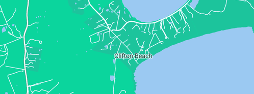 Map showing the location of Hobart Building Inspections in Clifton Beach, TAS 7020