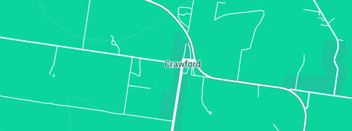 Map showing the location of Crawford State School in Crawford, QLD 4610
