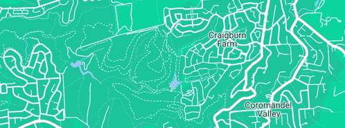 Map showing the location of Readyweld Fabricators in Craigburn Farm, SA 5051