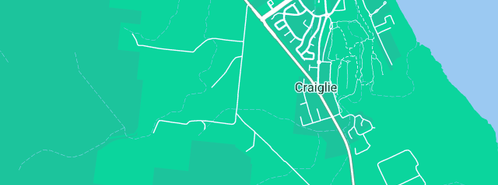 Map showing the location of Dickinson Milk in Craiglie, QLD 4877