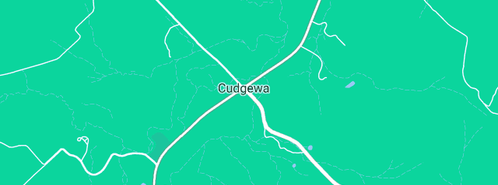 Map showing the location of All Online Electrical Pty/Ltd in Cudgewa, VIC 3705