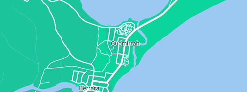 Map showing the location of C.B. Painting in Cudmirrah, NSW 2540