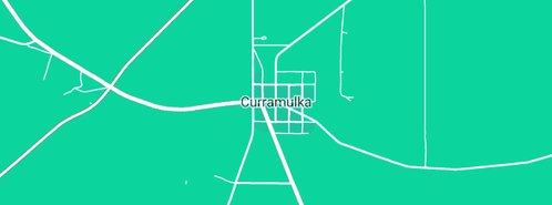 Map showing the location of Hanson Australia in Curramulka, SA 5580