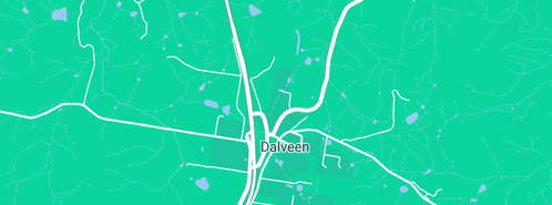 Map showing the location of Ballyshallon Lodge in Dalveen, QLD 4374