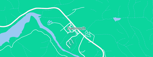 Map showing the location of Dartmouth Motor Inn in Dartmouth, VIC 3701