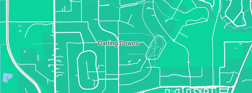 Map showing the location of Cats Corner Boarding Cattery in Darling Downs, WA 6122