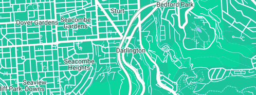 Map showing the location of Clinpath Pathology Darlington in Darlington, SA 5047