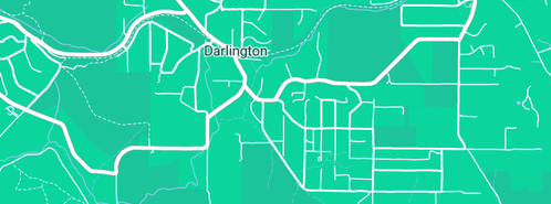 Map showing the location of Q Design in Darlington, WA 6070