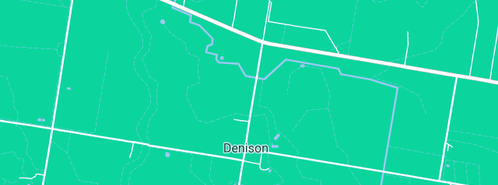 Map showing the location of Allman M G & B I in Denison, VIC 3858
