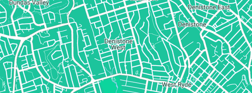 Map showing the location of Solution Wizard in Denistone West, NSW 2114