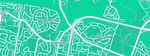 Map showing the location of S & M Lawn Care in Dean Park, NSW 2761