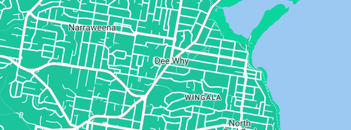 Map showing the location of Doors First in Dee Why, NSW 2099