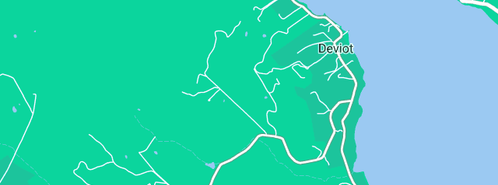 Map showing the location of Deviot Picture Framing in Deviot, TAS 7275