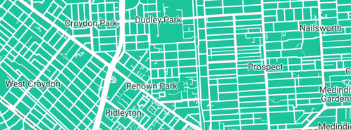 Map showing the location of Sticky Bitz in Devon Park, SA 5008