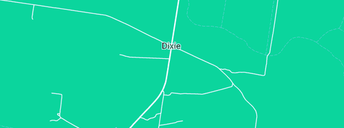 Map showing the location of Dixie Herbs and Plants in Dixie, VIC 3265