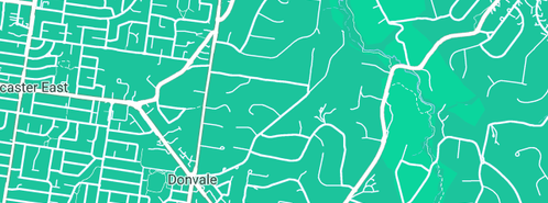 Map showing the location of Cybermynd in Donvale, VIC 3111