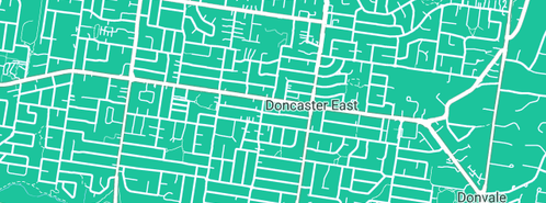 Map showing the location of Small Business Accounting, Doncaster in Doncaster Heights, VIC 3109