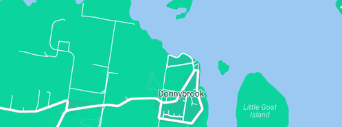 Map showing the location of Donnybrook Boat & Tackle in Donnybrook, QLD 4510