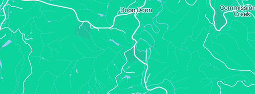 Map showing the location of The Meditation Farm Ashram in Doon Doon, NSW 2484