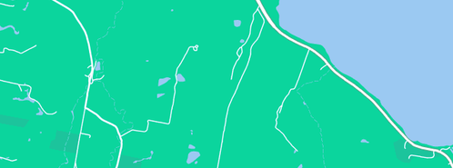 Map showing the location of Mitchell's Mowing in Doctors Rocks, TAS 7325