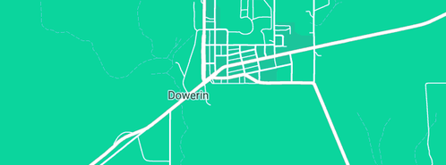 Map showing the location of Crute C E & S D in Dowerin, WA 6461