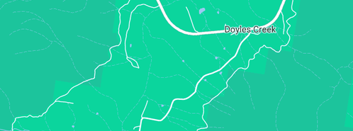 Map showing the location of The Clydesdale Experience in Doyles Creek, NSW 2330