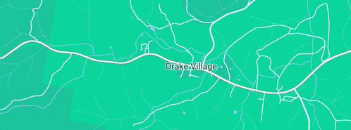 Map showing the location of Lunatic Hotel Drake in Drake Village, NSW 2469