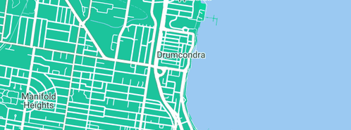 Map showing the location of Parkour Geelong in Drumcondra, VIC 3215