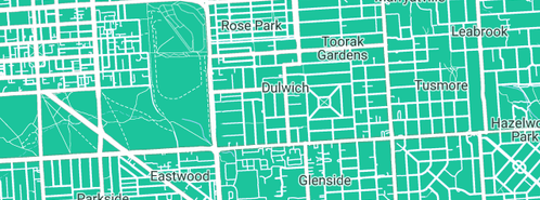Map showing the location of Finnis Finance Brokers in Dulwich, SA 5065